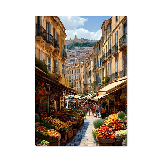 Poster Marché Provençal