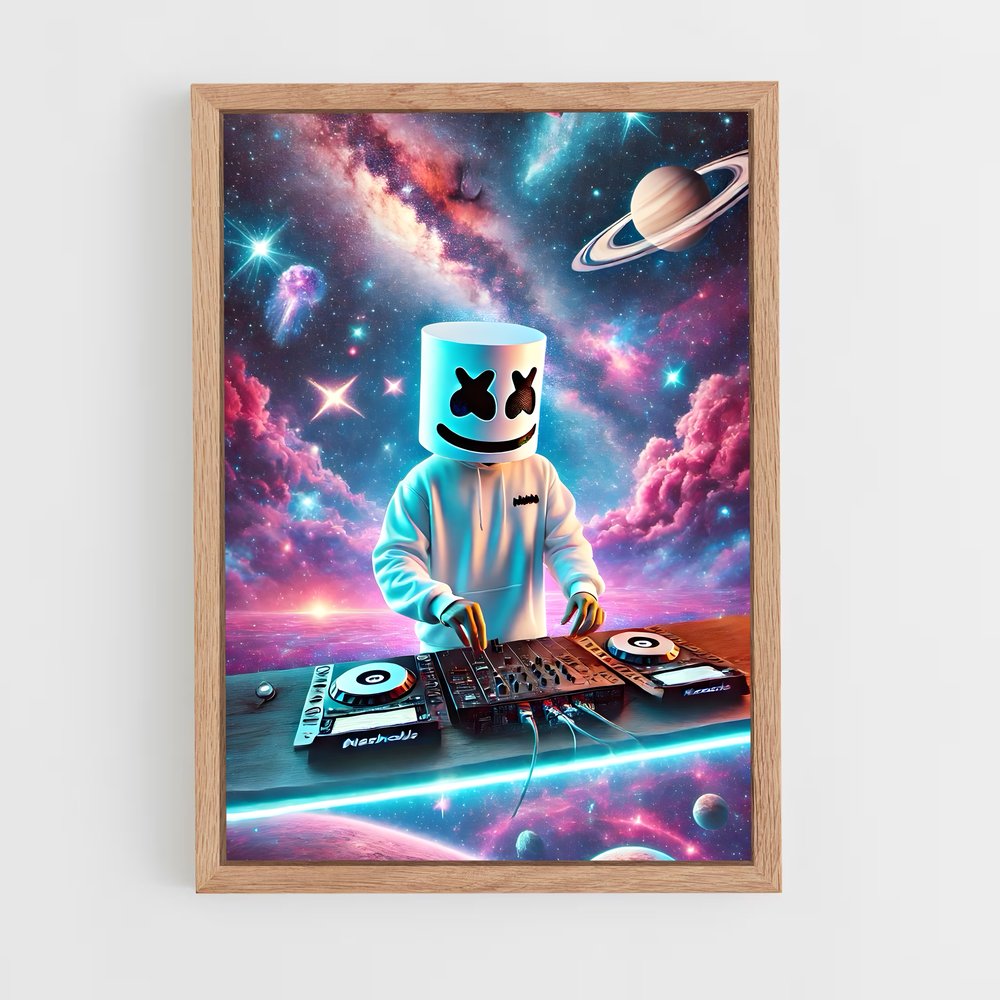 ap-marshmello-11 cadre Bois clair