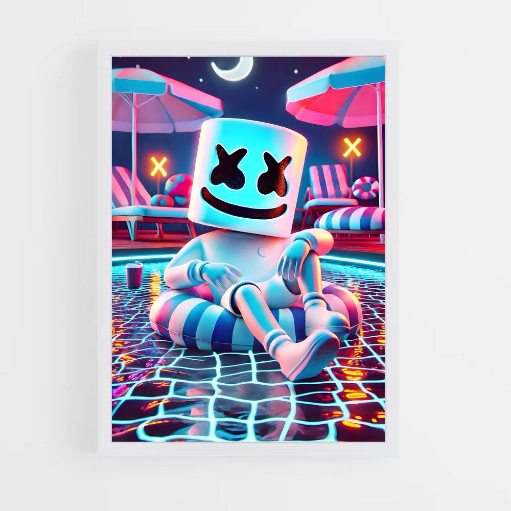 ap-marshmello-12 cadre Blanc