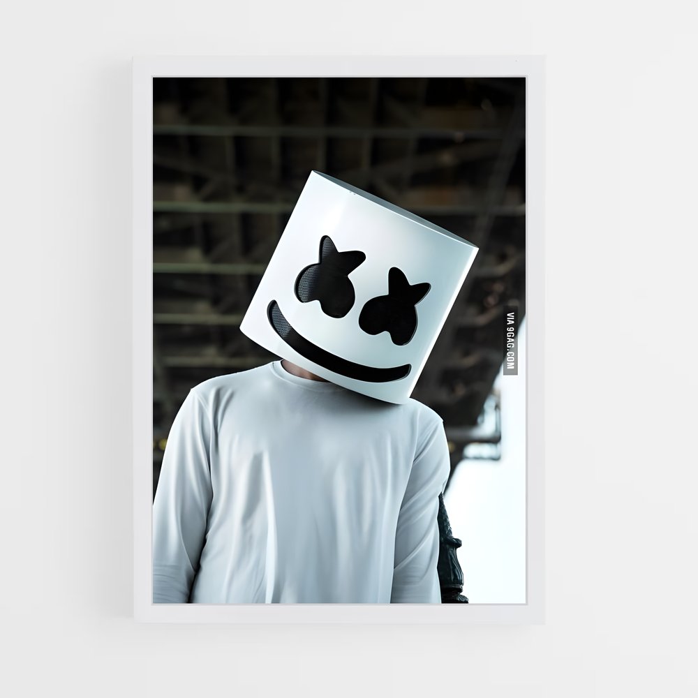 ap-marshmello-13 cadre Blanc