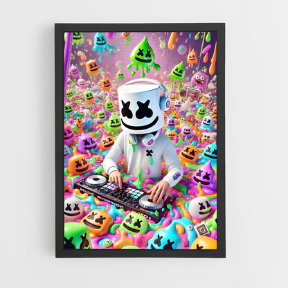 ap-marshmello-14 cadre Noir