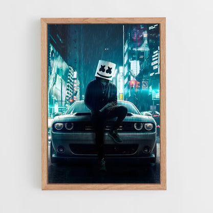 ap-marshmello-2 cadre Bois clair