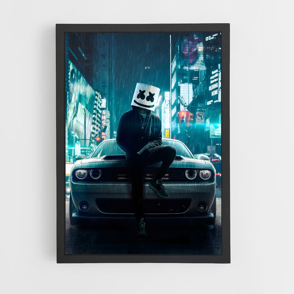 ap-marshmello-2 cadre Noir