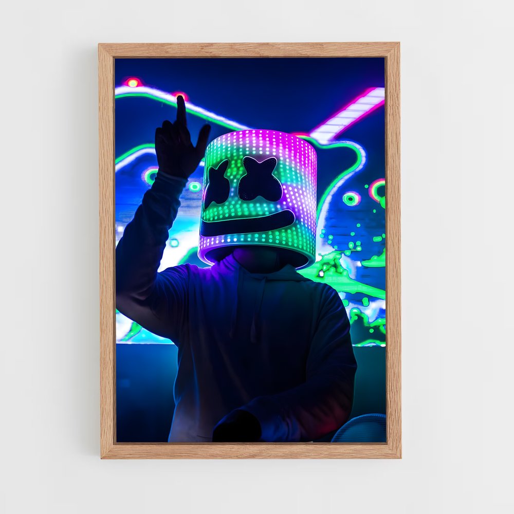 ap-marshmello-6 cadre Bois clair