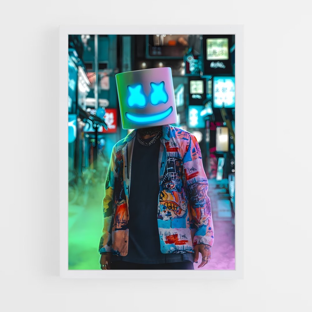 ap-marshmello-7 cadre Blanc