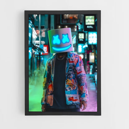 ap-marshmello-7 cadre Noir