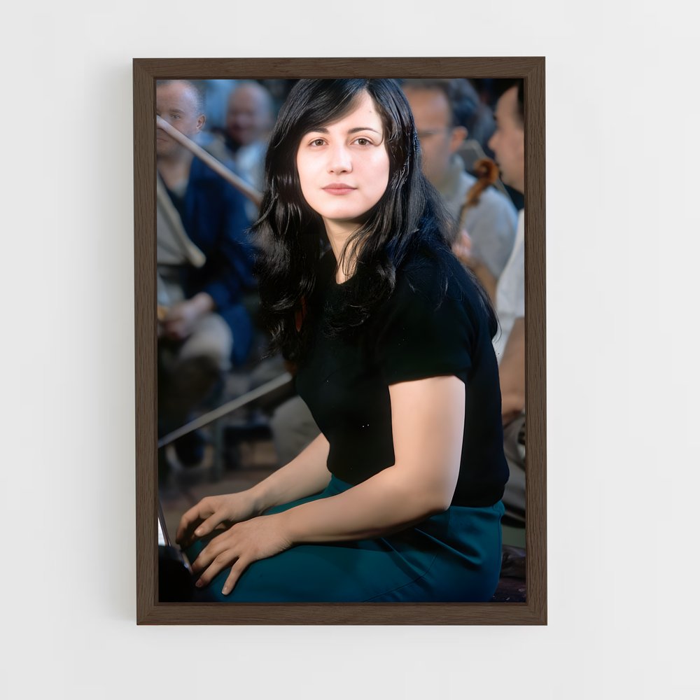 ap-martha argerich-1 cadre Bois foncé