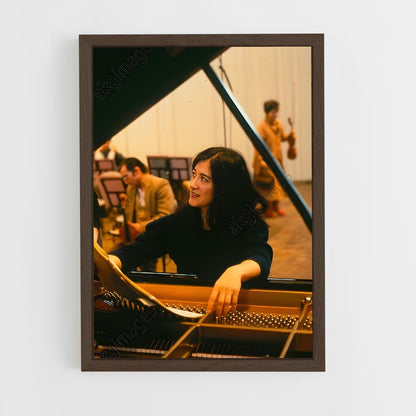ap-martha argerich-3 cadre Bois foncé