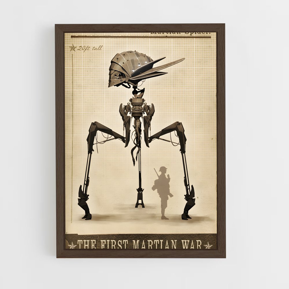 ap-martian-9 cadre Bois foncé