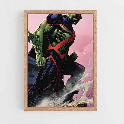 ap-martian manhunter-2 cadre Bois clair