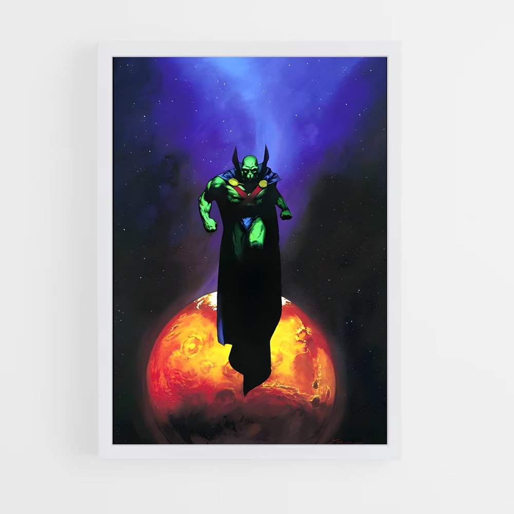 ap-martian manhunter-3 cadre Blanc