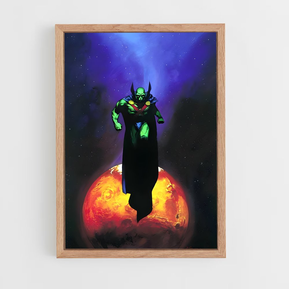 ap-martian manhunter-3 cadre Bois clair
