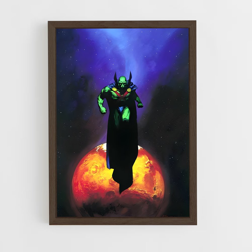 ap-martian manhunter-3 cadre Bois foncé