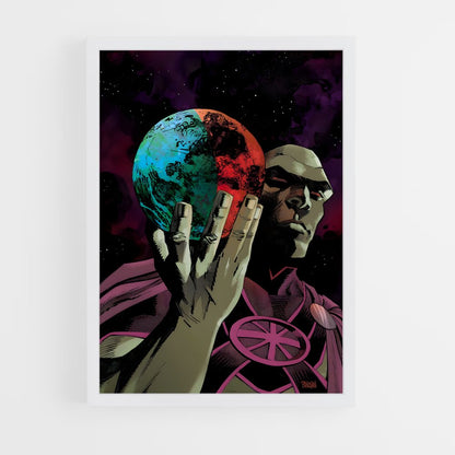 ap-martian manhunter-4 cadre Blanc