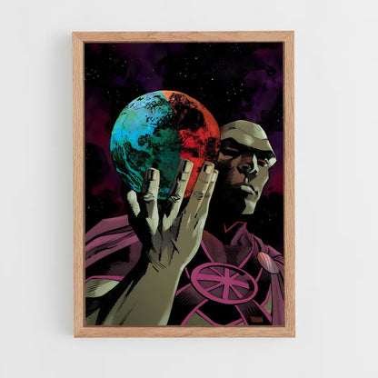 ap-martian manhunter-4 cadre Bois clair