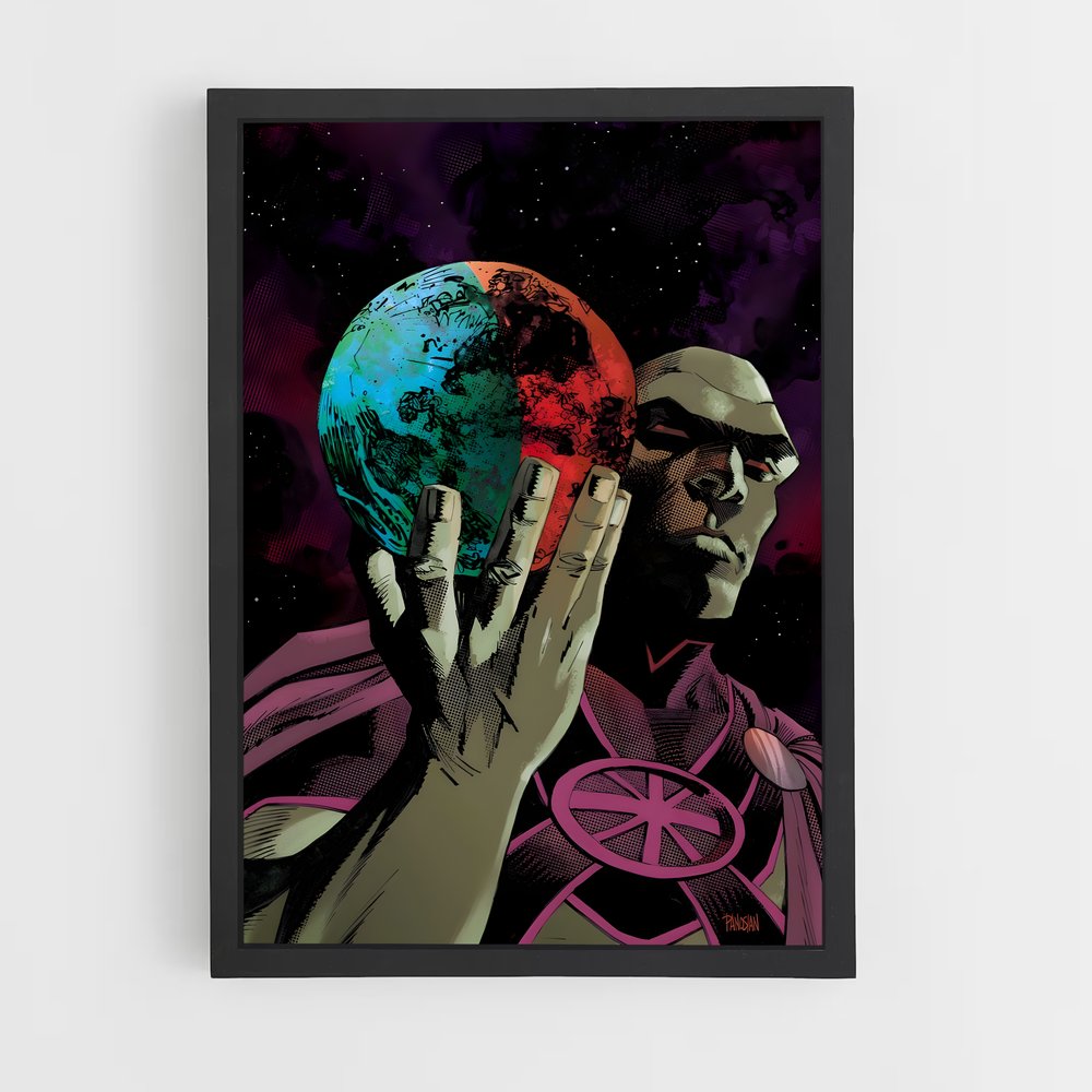 ap-martian manhunter-4 cadre Noir