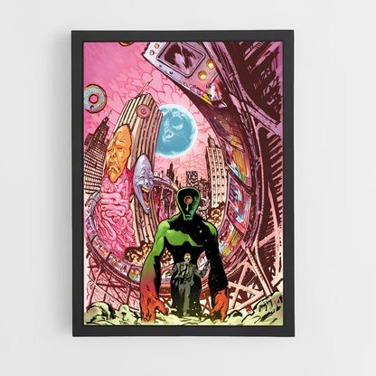 ap-martian manhunter-5 cadre Noir
