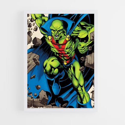 ap-martian manhunter-6 cadre Blanc