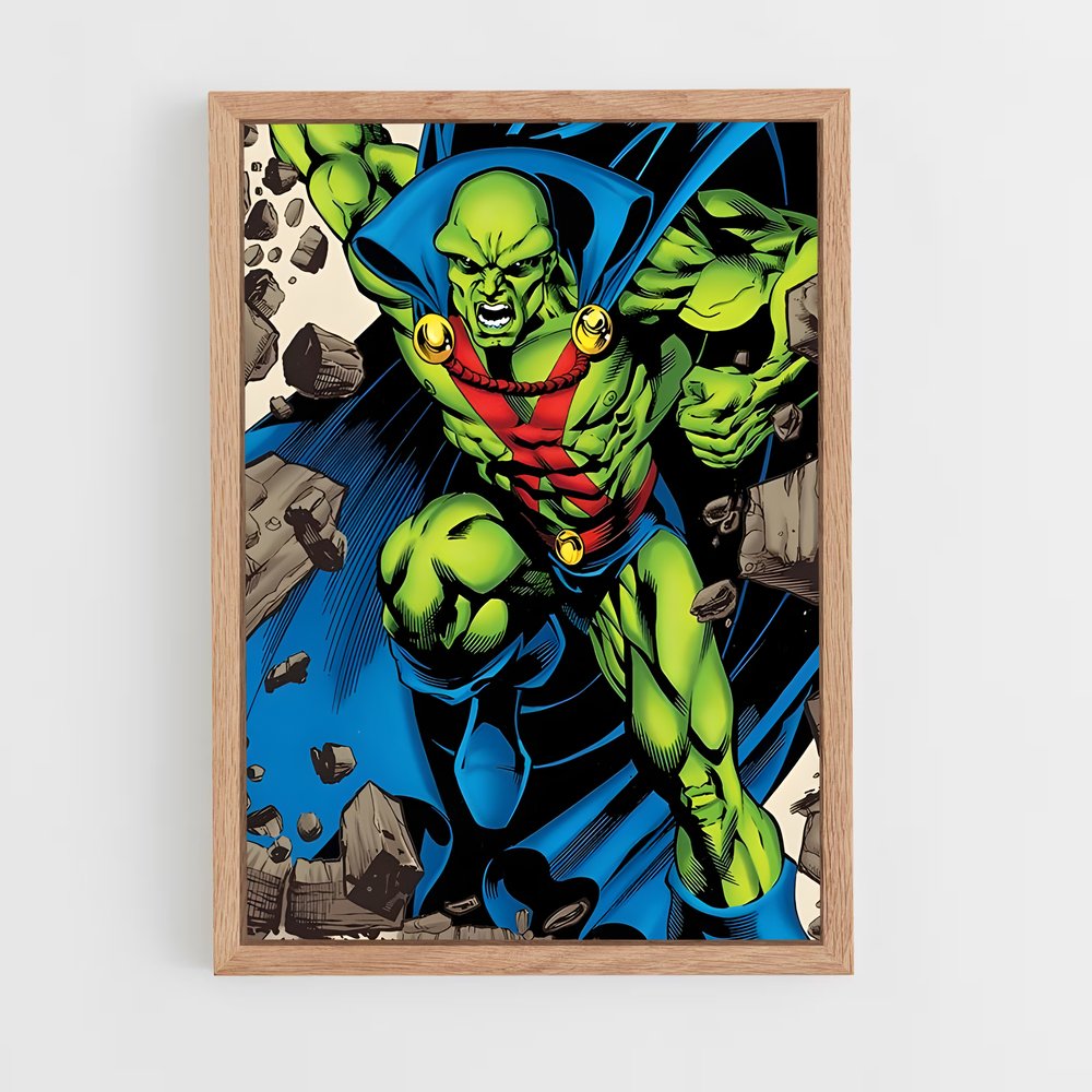 ap-martian manhunter-6 cadre Bois clair