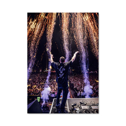 Poster Fireworks on Stage