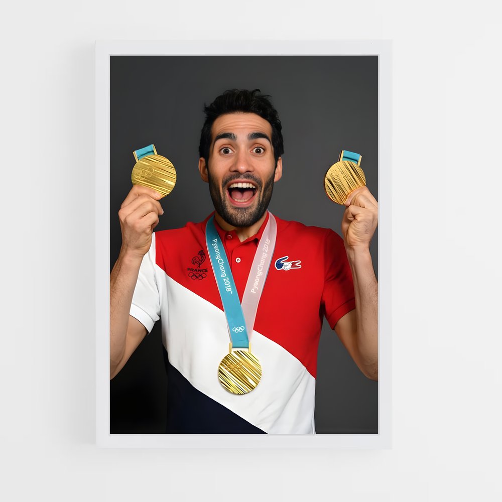 ap-martin fourcade-6 cadre Blanc