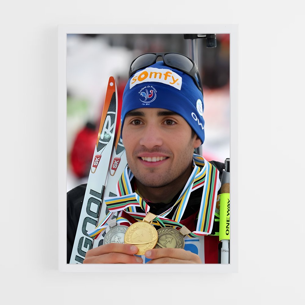 ap-martin fourcade-7 cadre Blanc