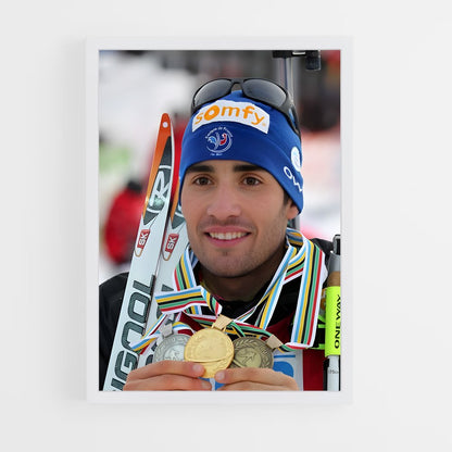 ap-martin fourcade-7 cadre Blanc
