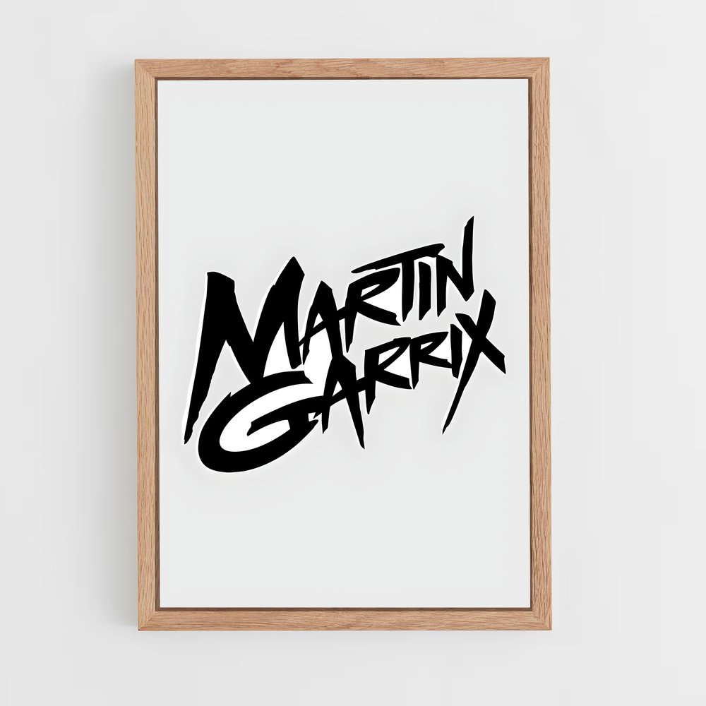 ap-martin garrix-1 cadre Bois clair