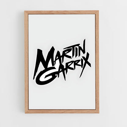 ap-martin garrix-1 cadre Bois clair