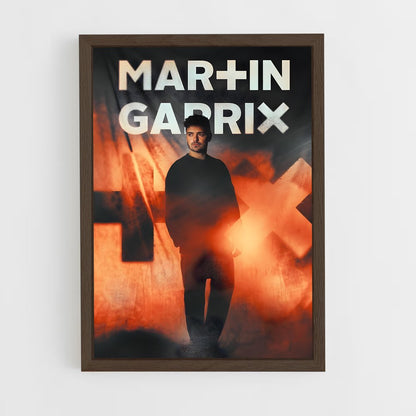 ap-martin garrix-4 cadre Bois foncé