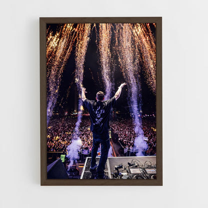 ap-martin garrix-5 cadre Bois foncé