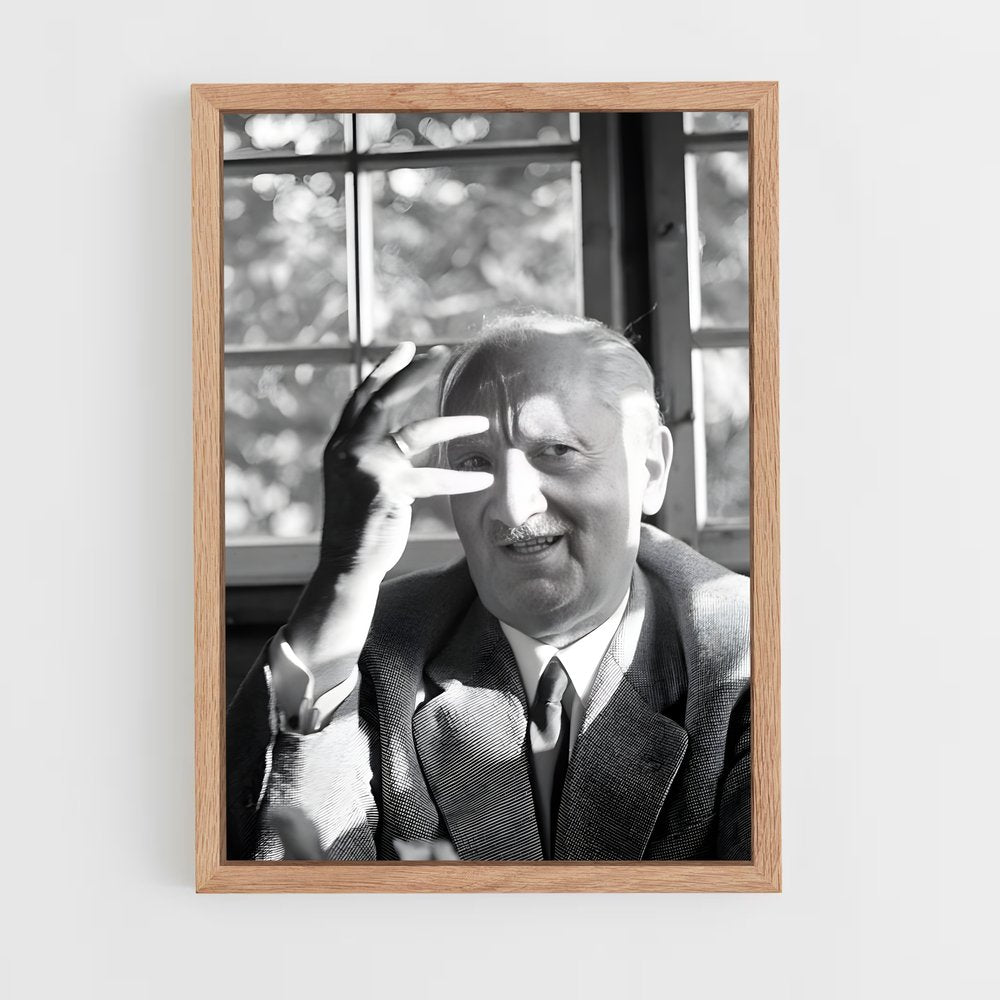 ap-martin heidegger-4 cadre Bois clair