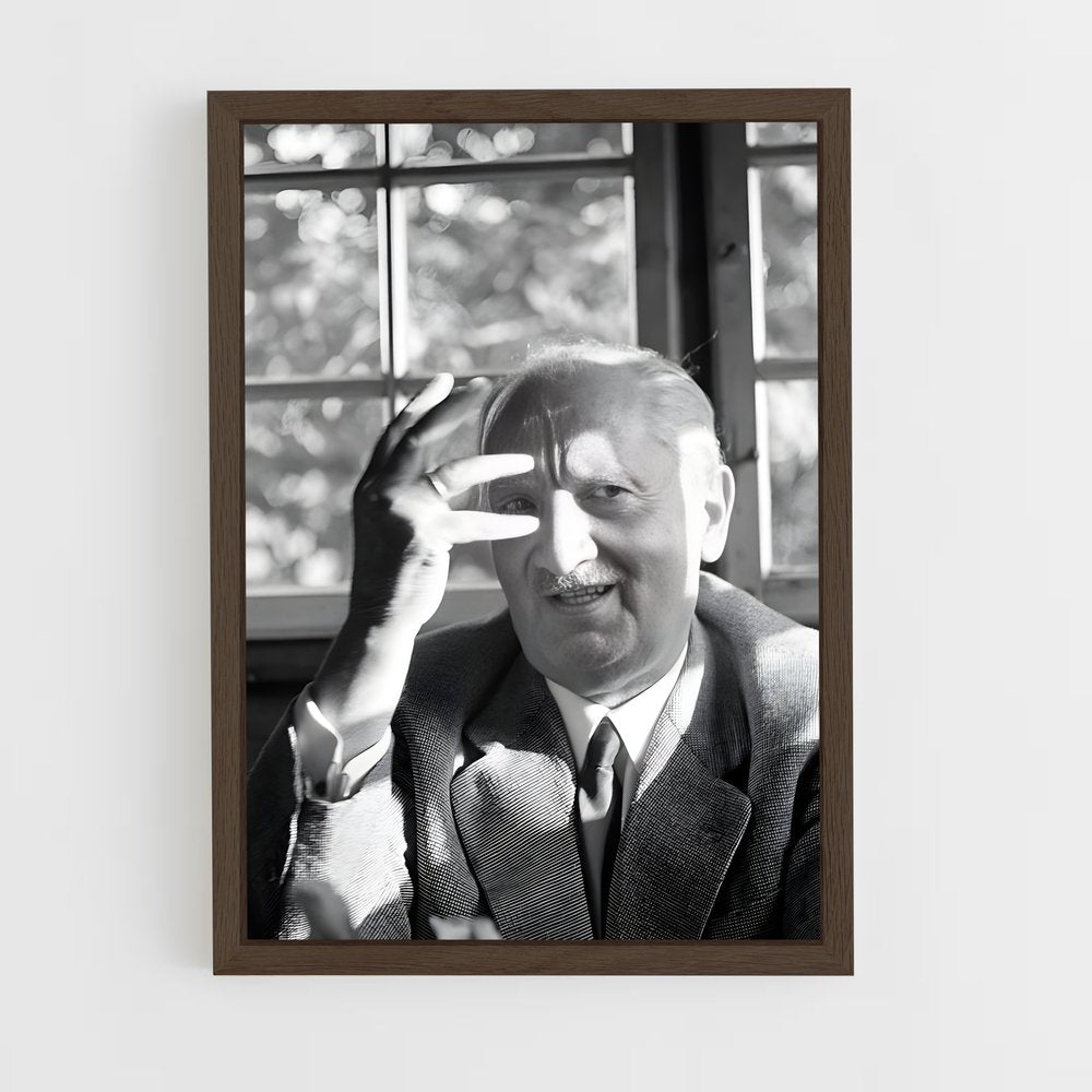 ap-martin heidegger-4 cadre Bois foncé