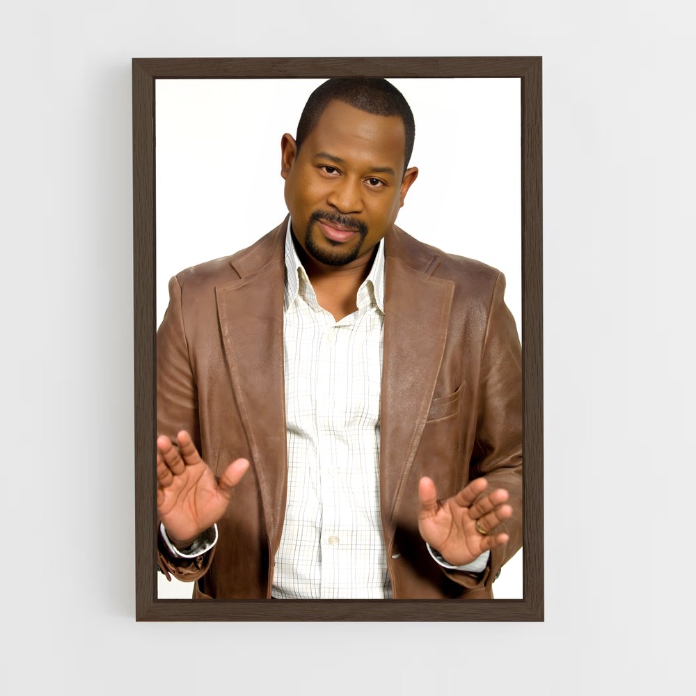 ap-martin lawrence-4 cadre Bois foncé