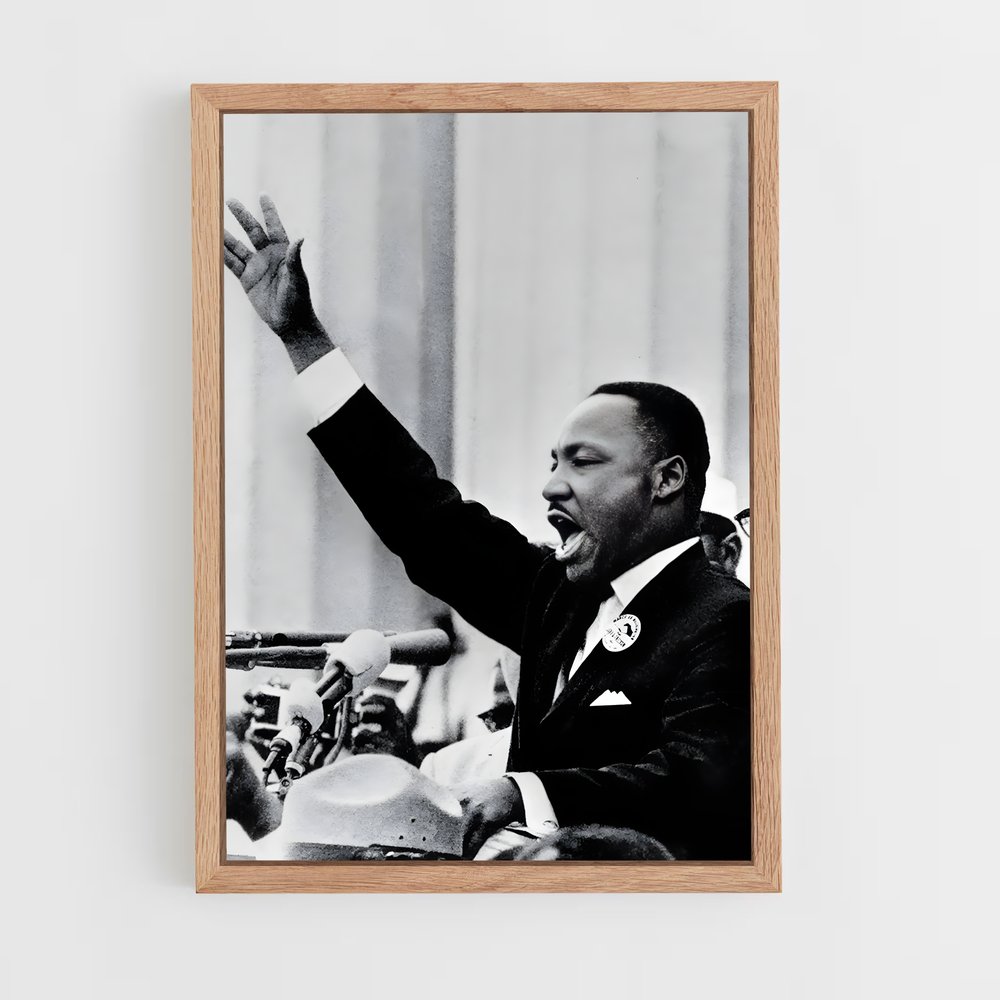 ap-martin luther king-2 cadre Bois clair