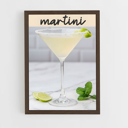 ap-martini-3 cadre Bois foncé