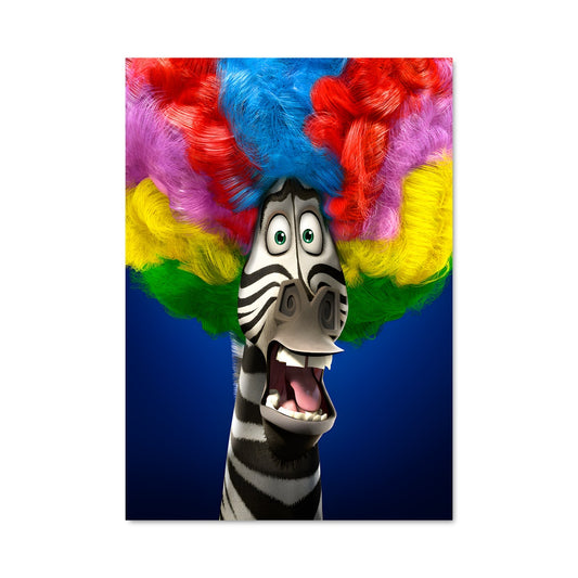 Poster Zebra Wiggle