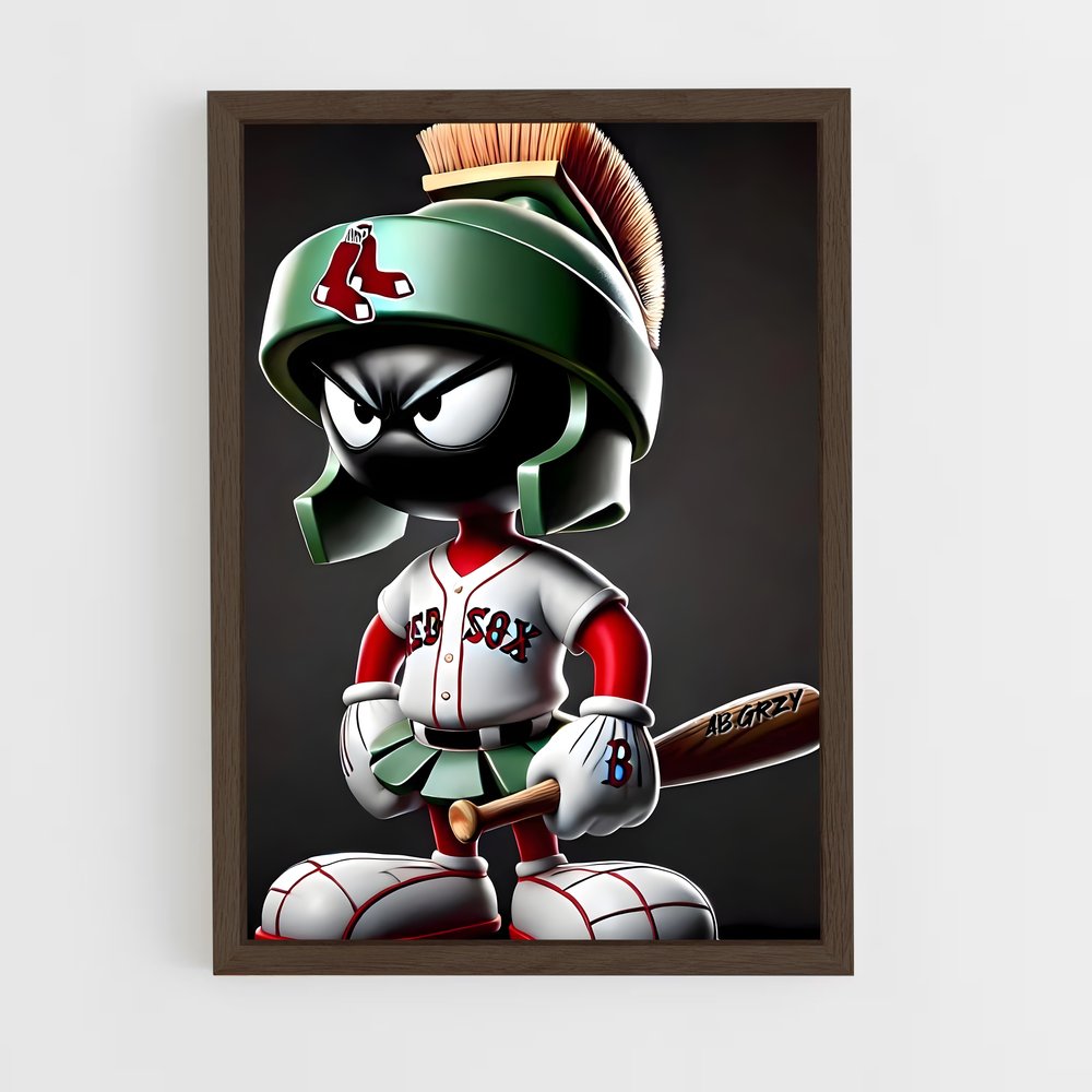 ap-marvin the martian-2 cadre Bois foncé