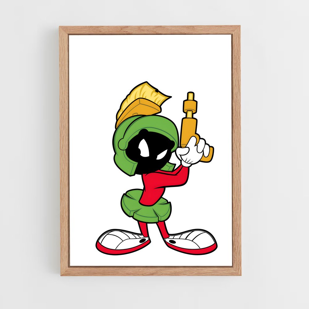 ap-marvin the martian-3 cadre Bois clair