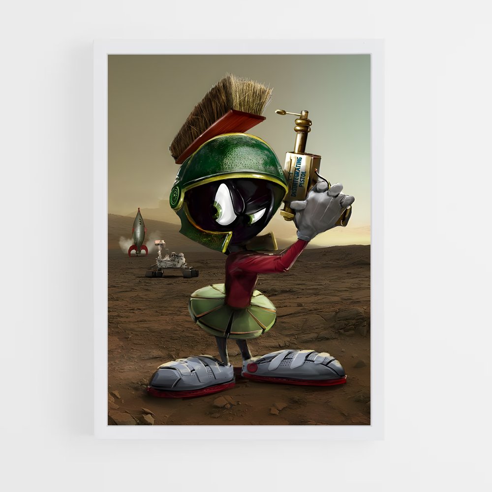ap-marvin the martian-5 cadre Blanc