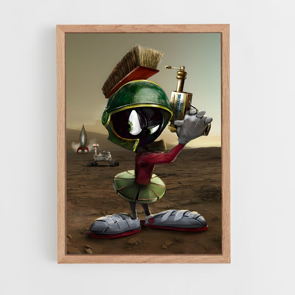 ap-marvin the martian-5 cadre Bois clair
