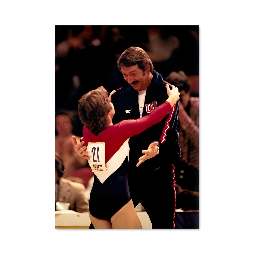 Poster L'Étreinte Olympique