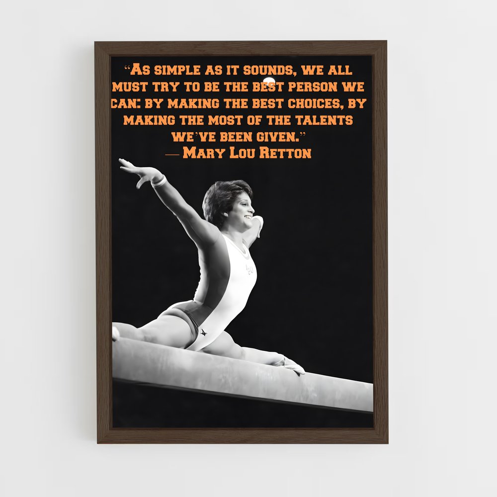 ap-mary lou retton-2 cadre Bois foncé