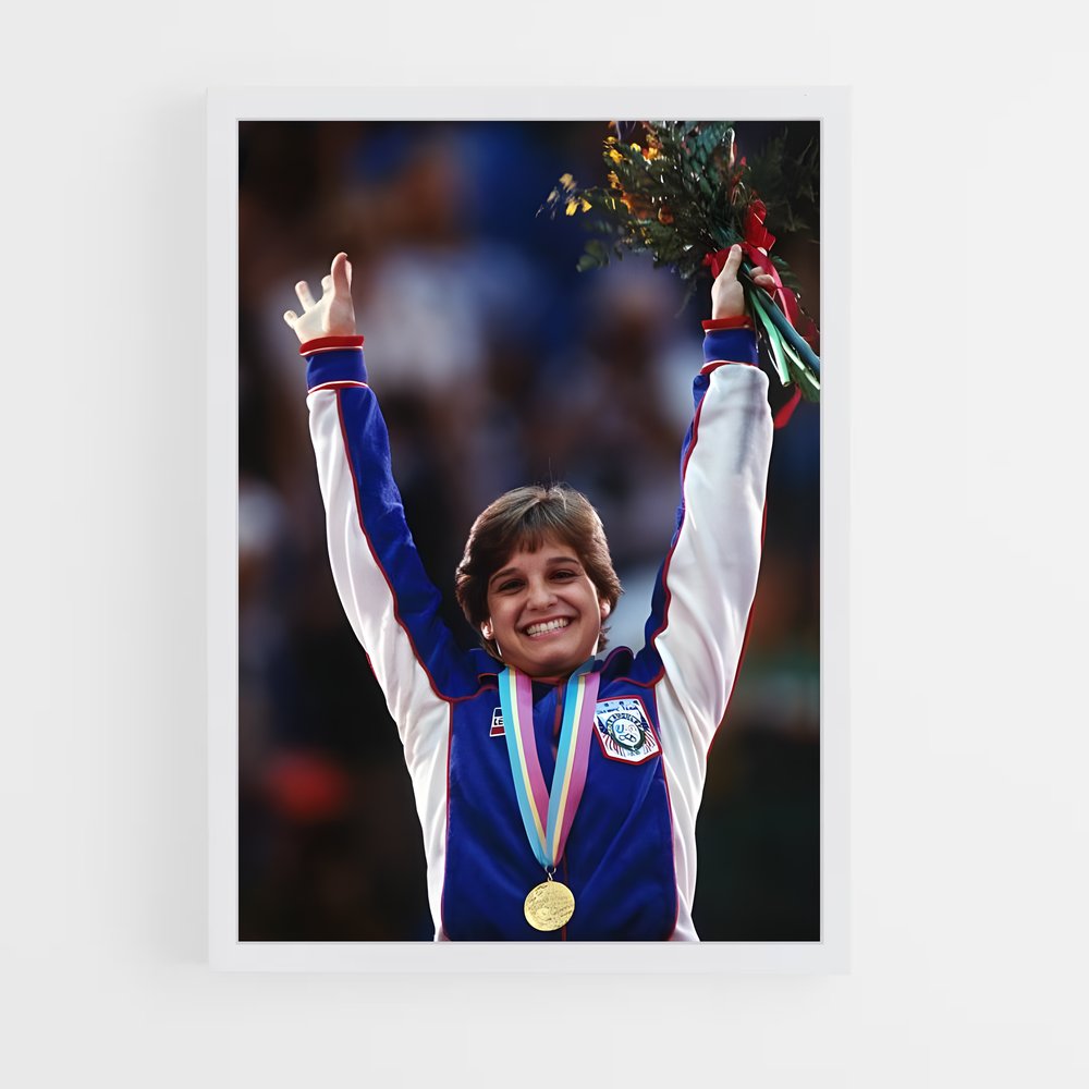 ap-mary lou retton-6 cadre Blanc