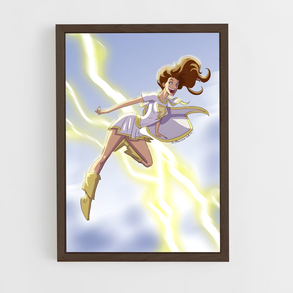 ap-mary marvel-7 cadre Bois foncé
