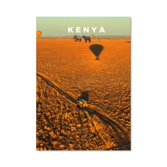 Poster Vol au-dessus de la Mara