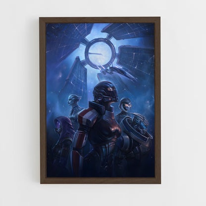 ap-mass effect-5 cadre Bois foncé