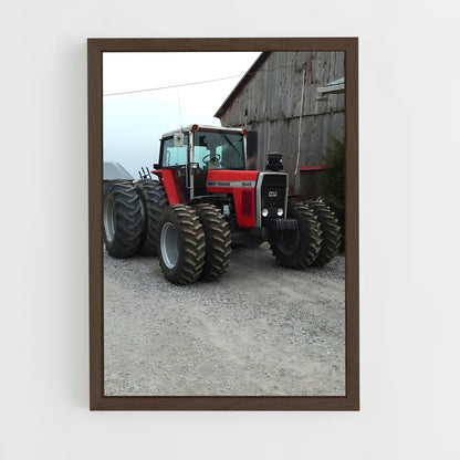 ap-massey ferguson-2 cadre Bois foncé