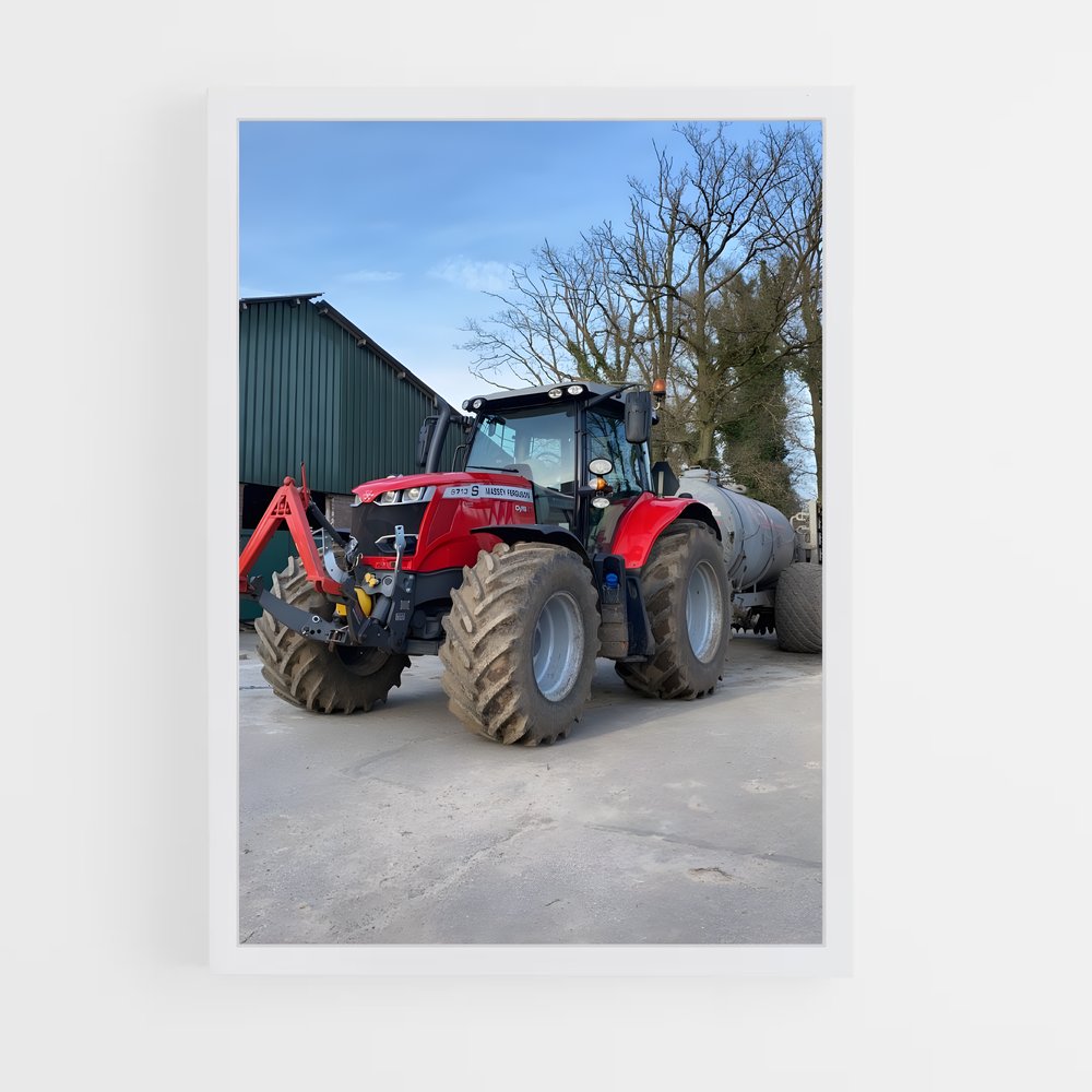 ap-massey ferguson-3 cadre Blanc