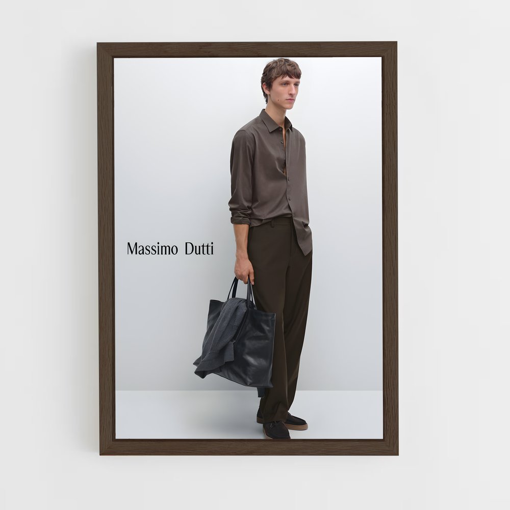 ap-massimo dutti-4 cadre Bois foncé
